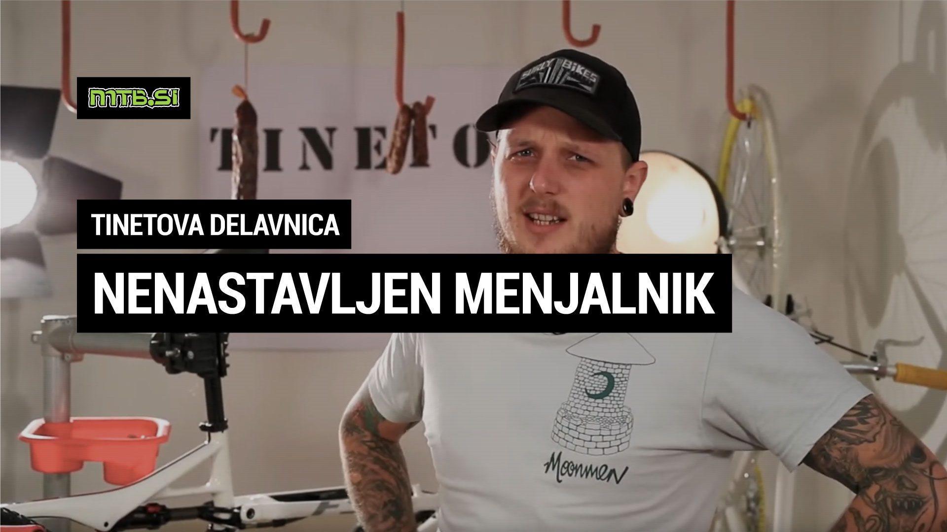 nenastavljen menjalnik - tinetova delavnica