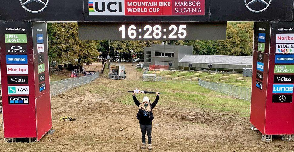 Špela Horvat, downhill Maribor