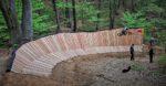 golovec trail, banana trail wallride