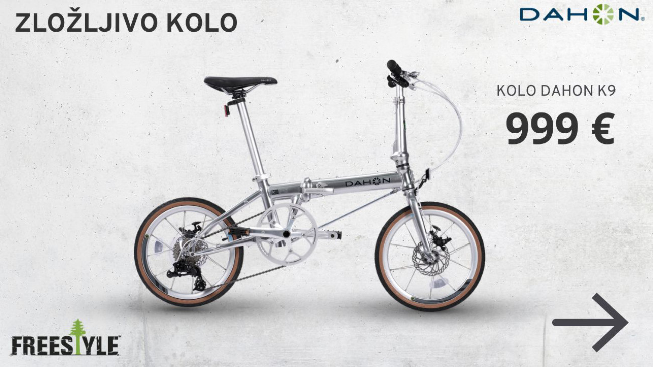 zložljivo kolo dahon k9