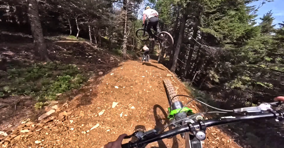 bike park kope, flat our days, video by wolfpack adventures