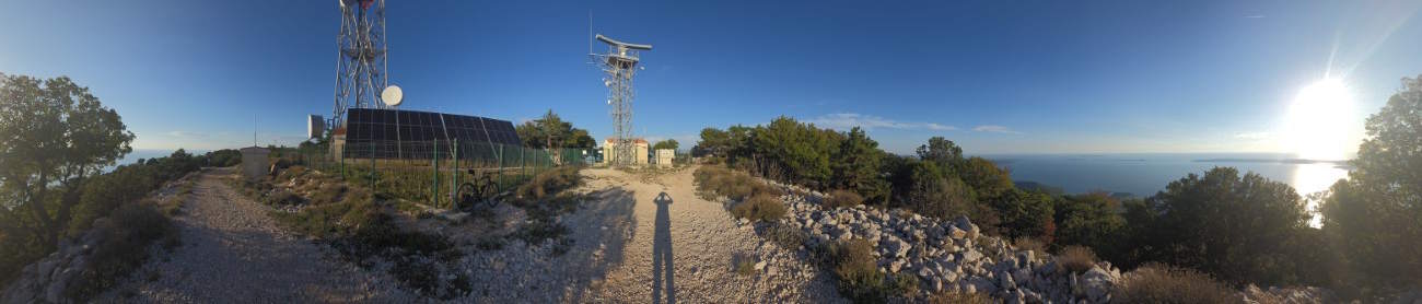 Televrina: Komunikacijski toranj i radar